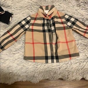 Burberry authentic girls button up